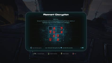 For a complete list of all Remnant puzzles with solutions, see Remnant decryption puzzle solutions. . Me andromeda remnant decryption